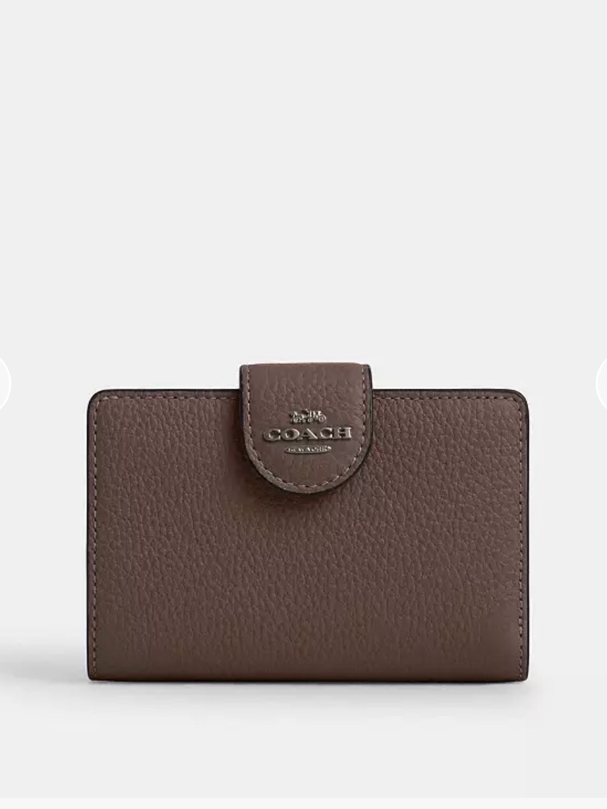 Coach Medium Corner Zip Wallet